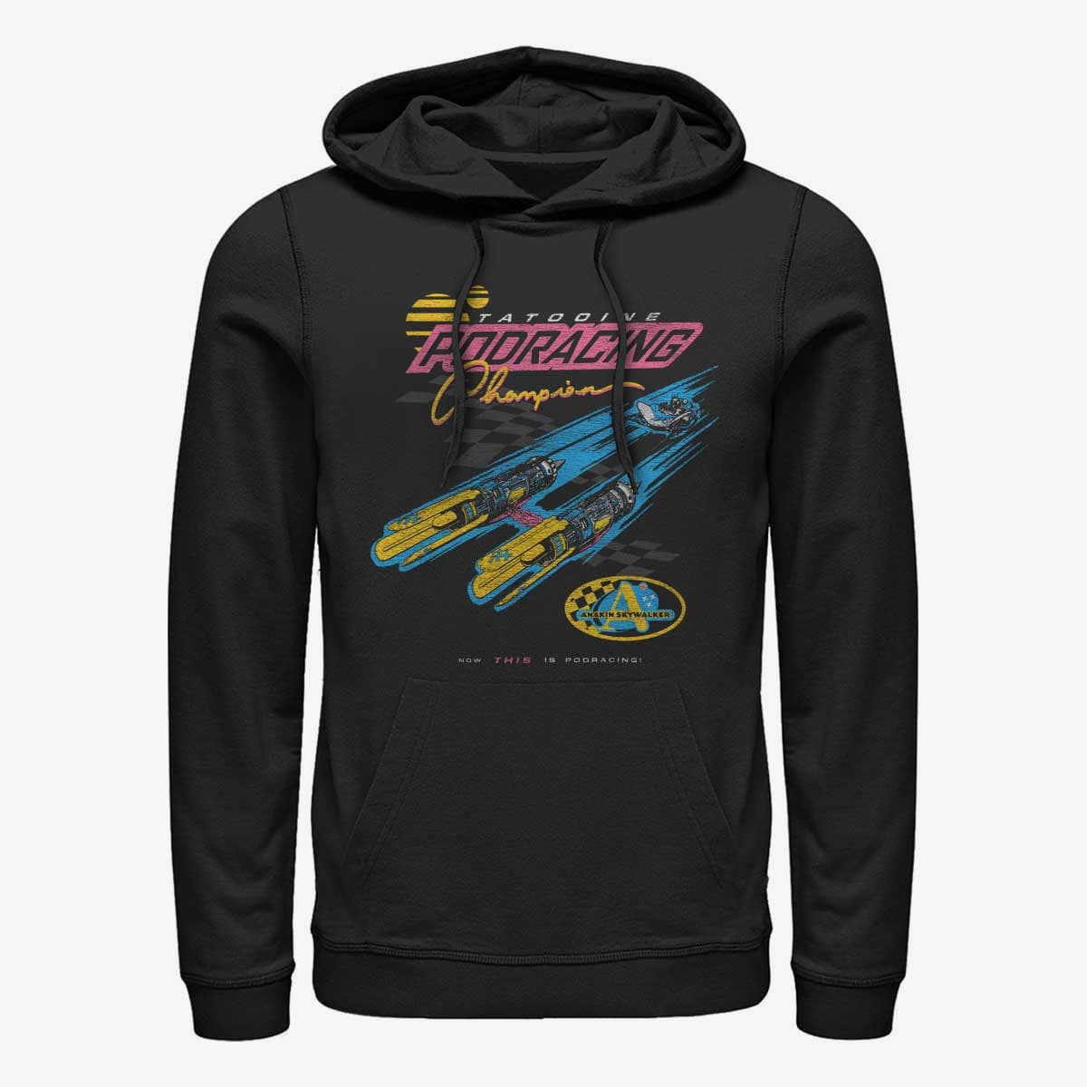 Bluzy Merch Star Wars - Championship Tee Unisex Hoodie Black