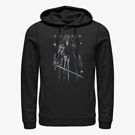 Majica Merch Star Wars: Episode 7 - Fuzzy Unisex Hoodie Black