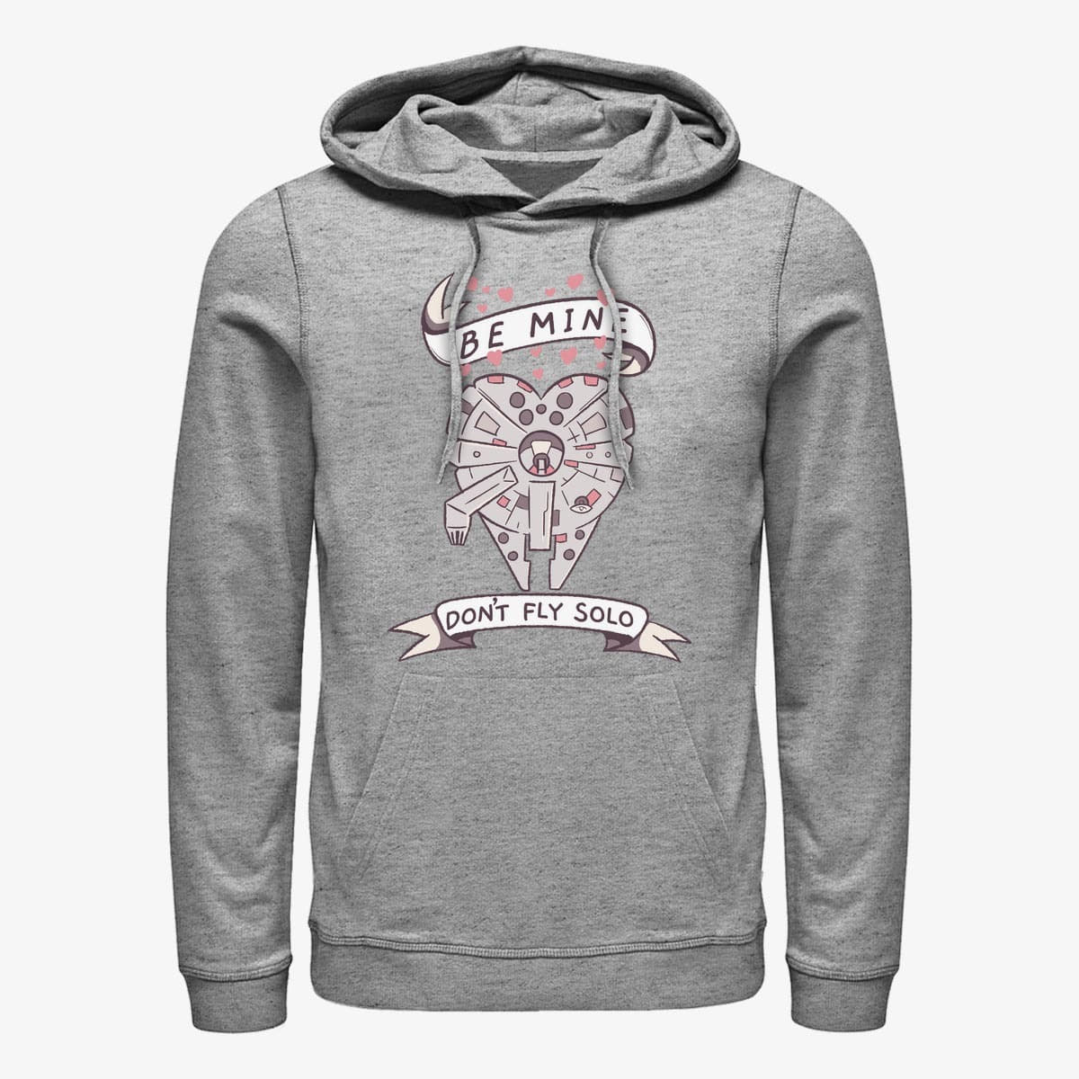 Puloverji   Merch Star Wars: Classic - Be Mine Falcon Unisex Hoodie Heather Grey