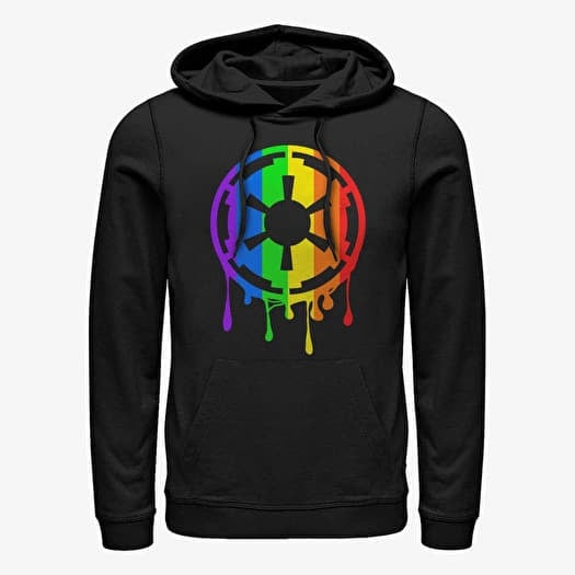 Merch Star Wars: Classic - Empire Rainbow Unisex Hoodie Black