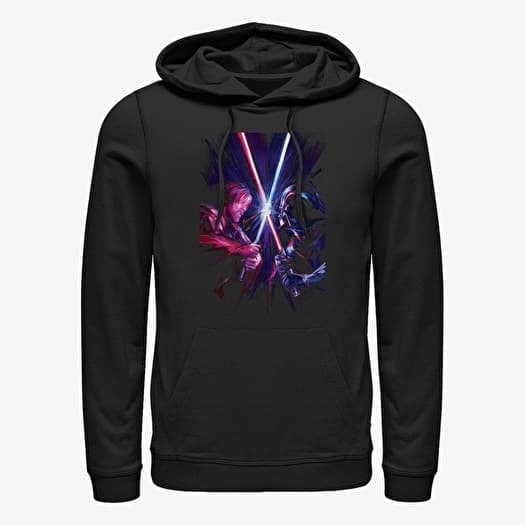 Bluza Merch Star Wars Obi-Wan - Kenobi Vader Unisex Hoodie Black