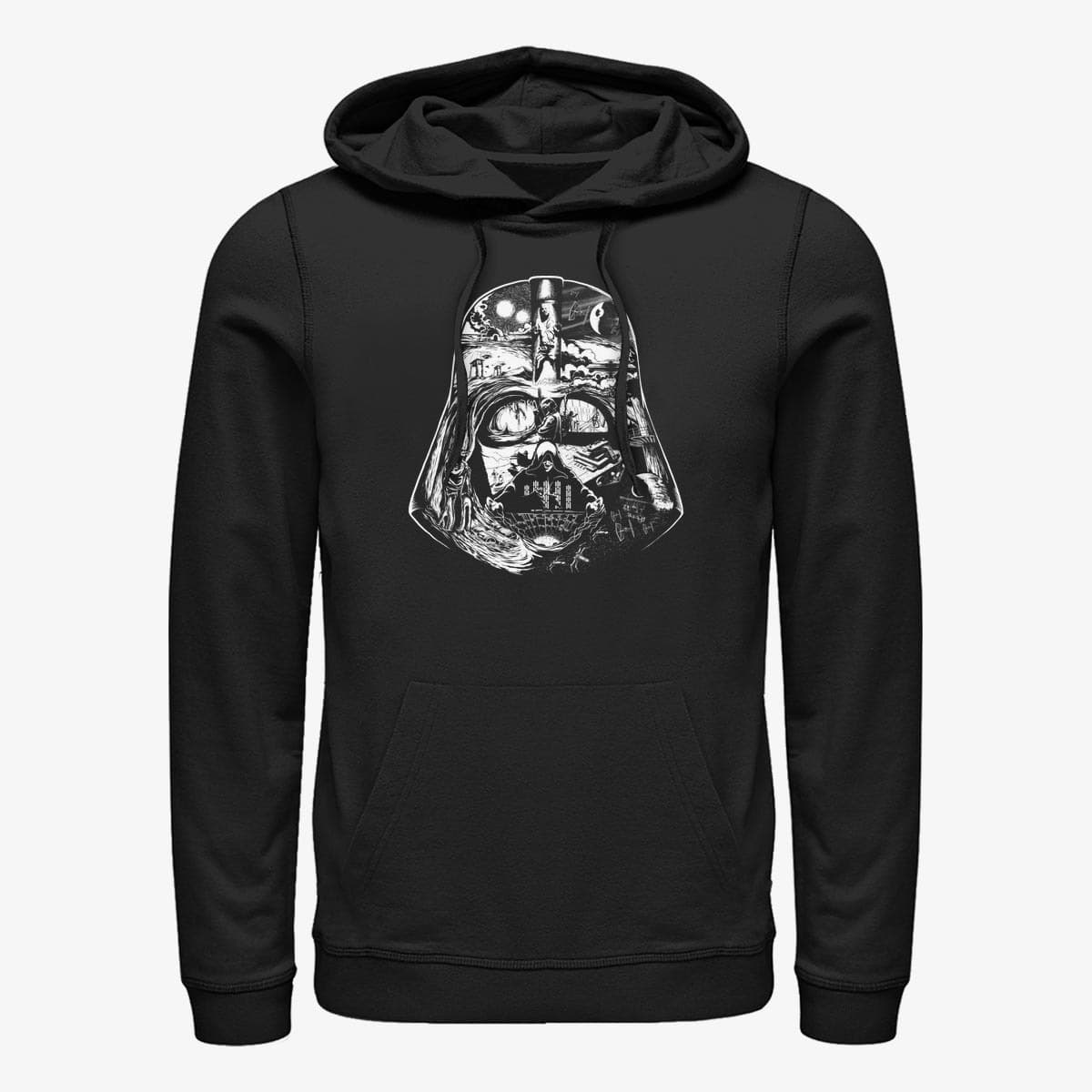 Puloverji   Merch Star Wars - Vader Saga Unisex Hoodie Black