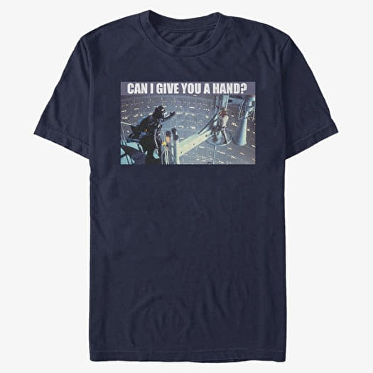 T-shirt Merch Star Wars: Classic - Can I Give You A Hand Unisex T-Shirt Navy Blue