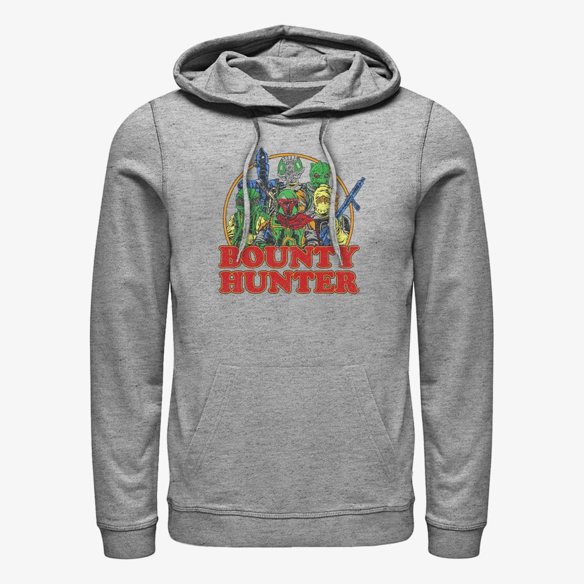 Hættetrøjer og sweatshirts Merch Star Wars - Bounty Roundup Unisex Hoodie Heather Grey