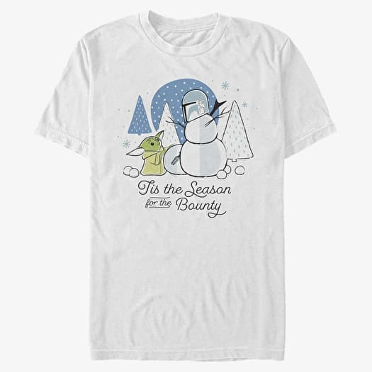 T-shirt Merch Star Wars: The Mandalorian - Tis the Season Unisex T-Shirt White