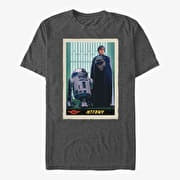 Merch Star Wars: The Mandalorian - Training Begins Card Unisex T-Shirt Dark Heather Grey