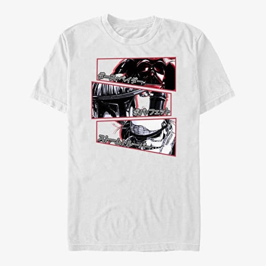 T-shirt Merch Star Wars: Visions - STV StackedPanels Unisex T-Shirt White