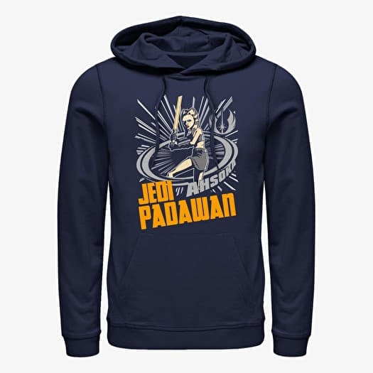 Majica Merch Star Wars: Clone Wars - Ahsoka Padawan Unisex Hoodie Navy Blue