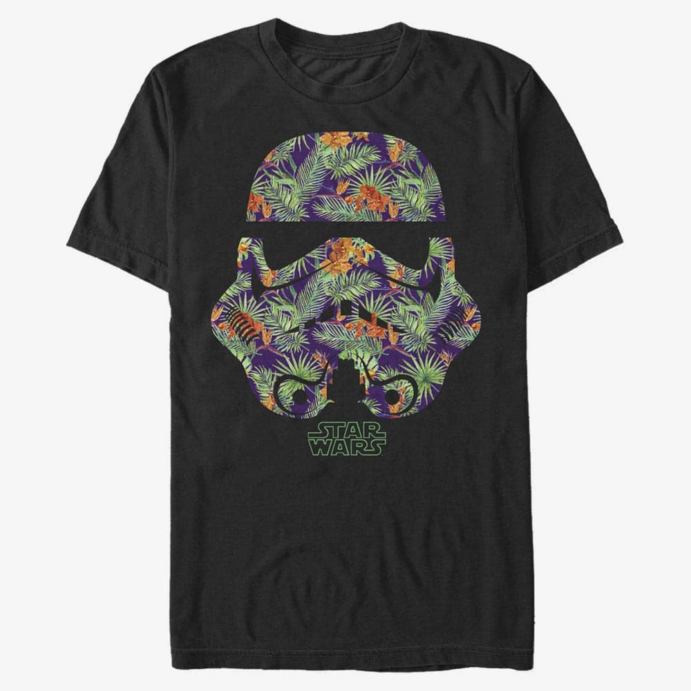 majice kratkih rukava Merch Star Wars: Classic - Humid Helmet Unisex T-Shirt Black