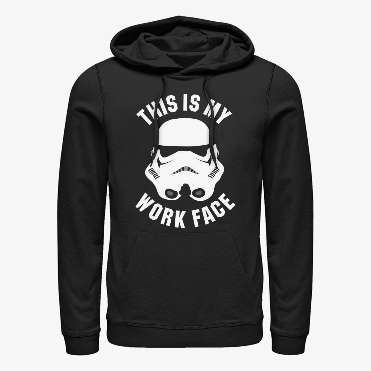 Sudaderas Merch Star Wars - Work Face Unisex Hoodie Black