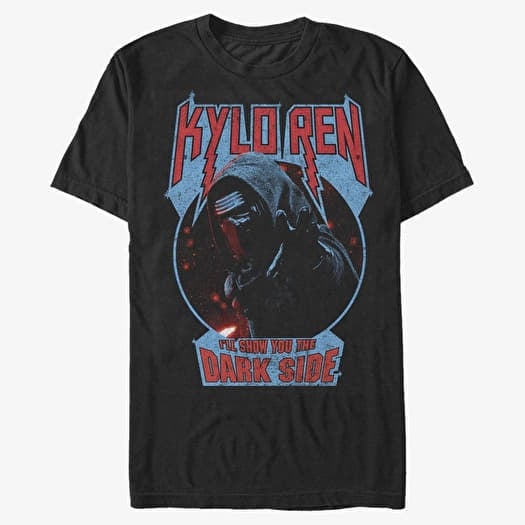Majica Merch Star Wars: Episode 7 - Darkside Dude Unisex T-Shirt Black