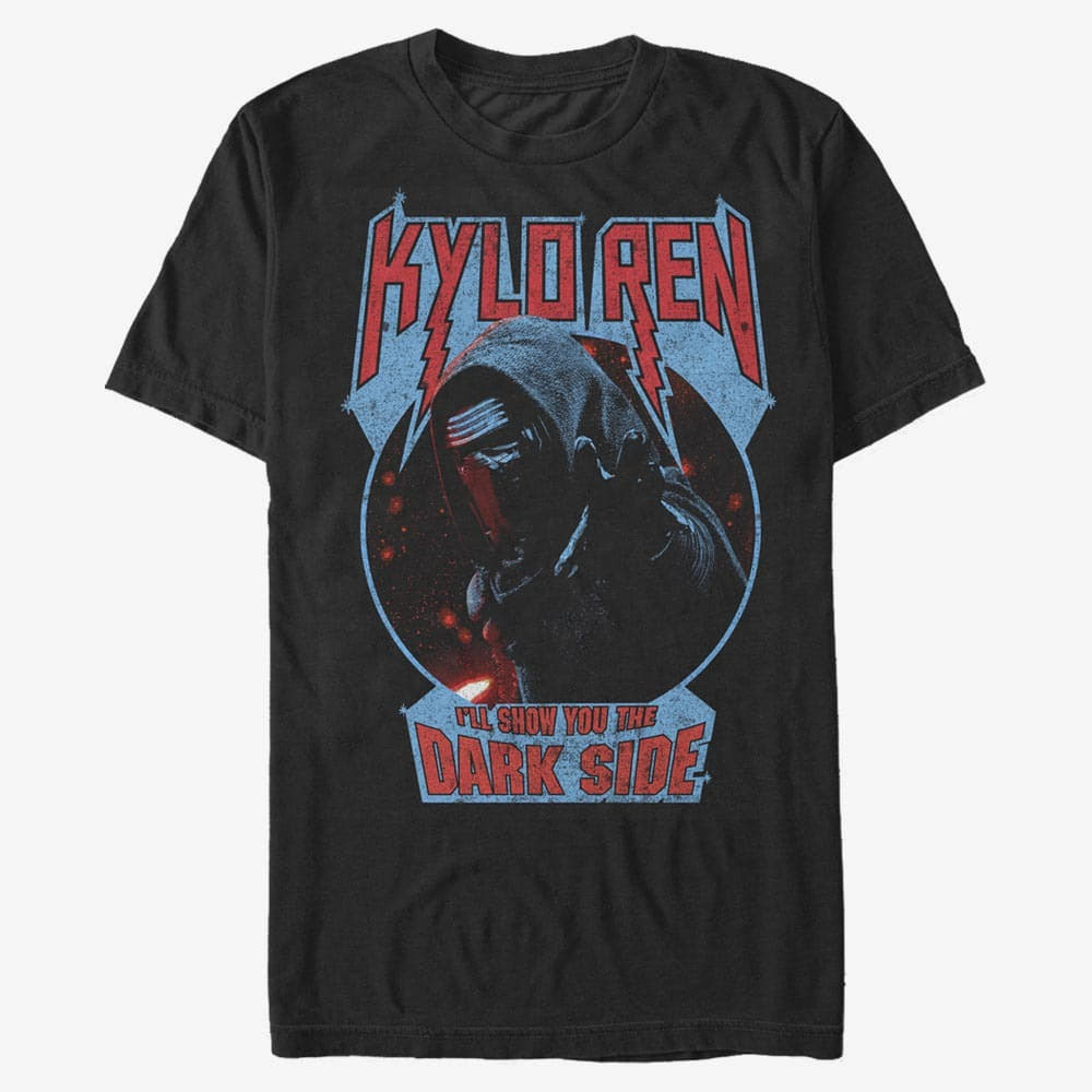 Camisetas Merch Star Wars: Episode 7 - Darkside Dude Unisex T-Shirt Black