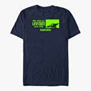 Merch Star Wars: The Mandalorian - Levitate Child Unisex T-Shirt Navy Blue