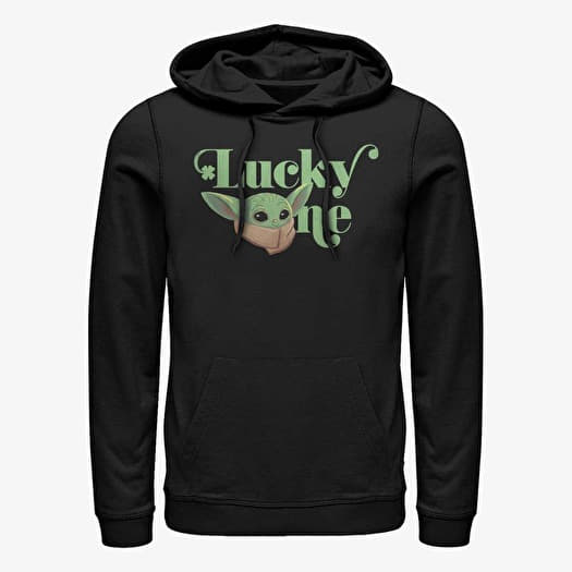 Суитшърт Merch Star Wars: The Mandalorian - LUCKY ONE Unisex Hoodie Black