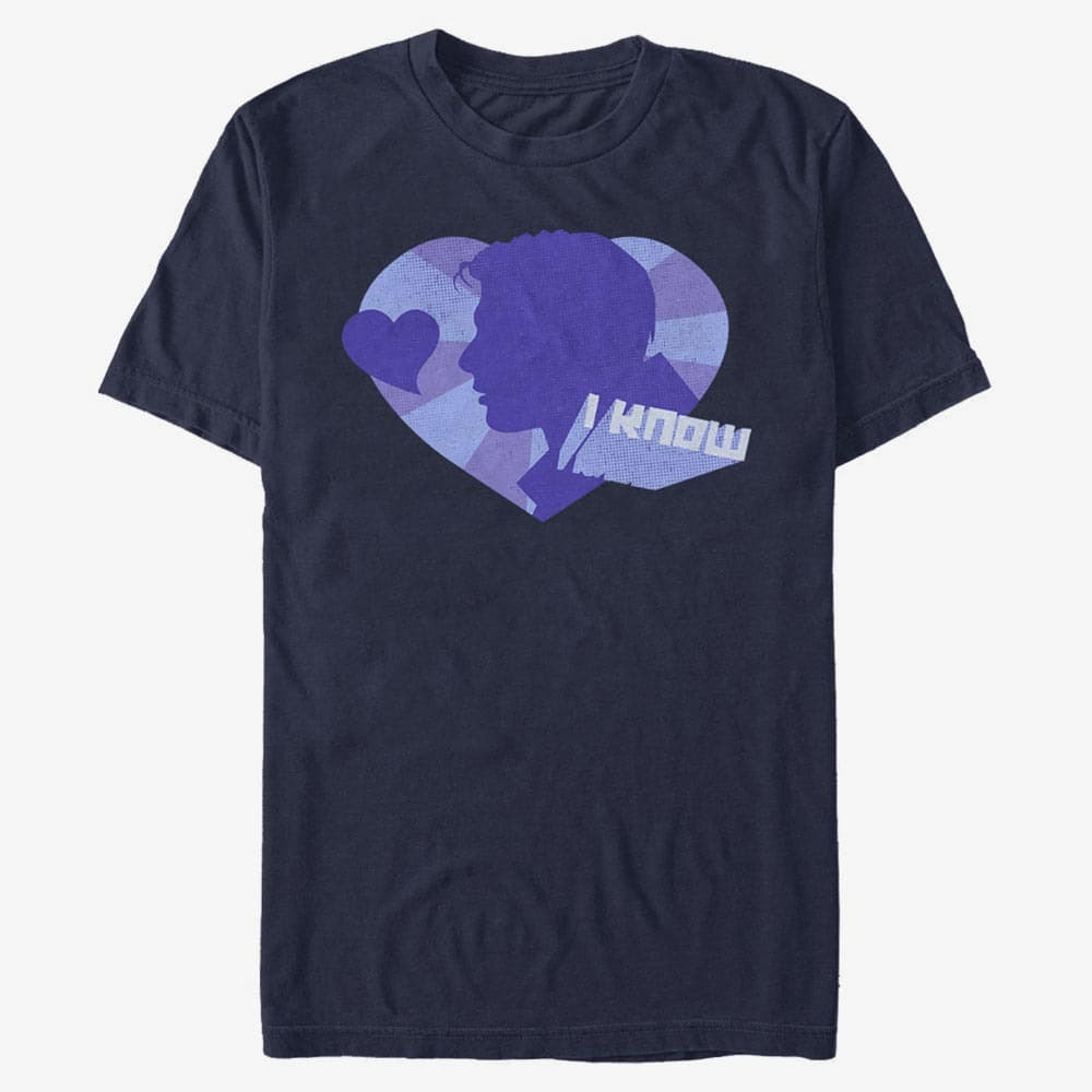 Тениски Merch Star Wars: Classic - Know Sil Unisex T-Shirt Navy Blue
