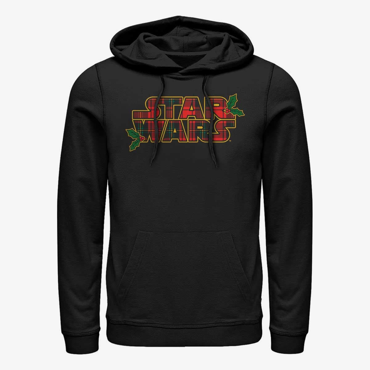 Felpe Merch Star Wars: Classic - Tartan Logo Unisex Hoodie Black