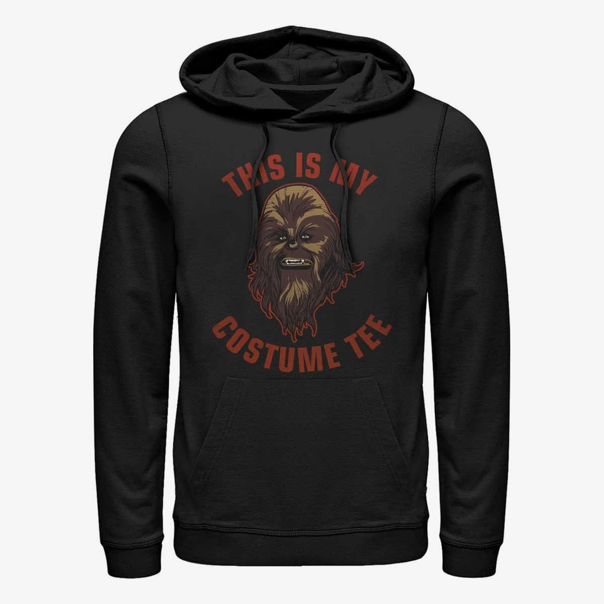 Sweatshirts Merch Star Wars: Classic - This Is My Chewie Costume Tee Unisex Hoodie Black