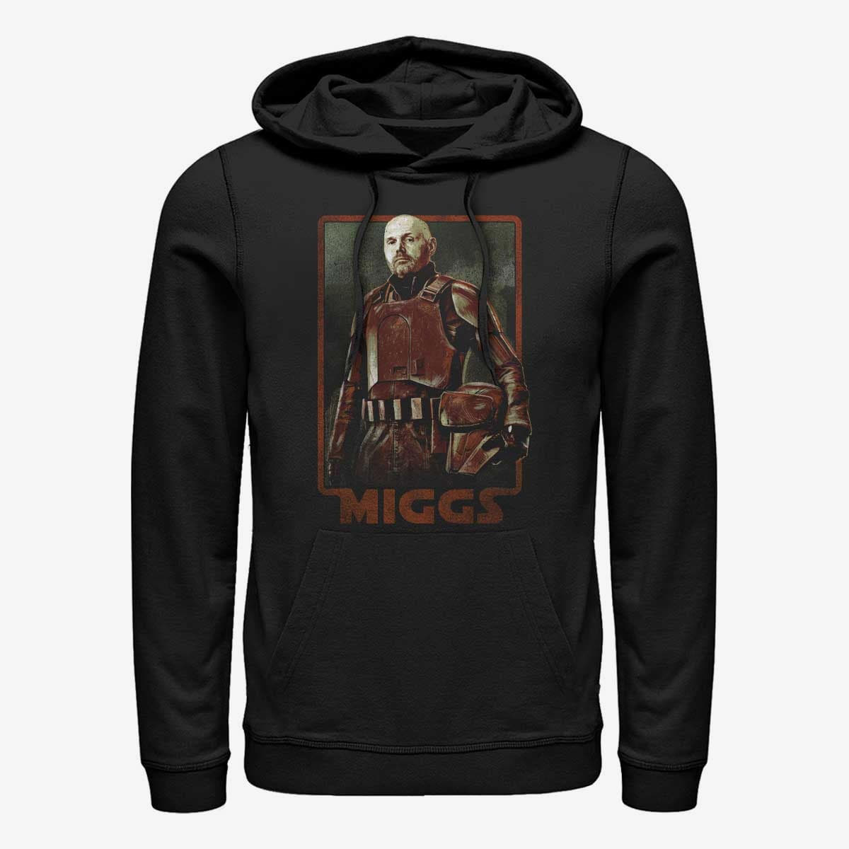 Hættetrøjer og sweatshirts Merch Star Wars: The Mandalorian - MandoMon Epi6 The Enemy Unisex Hoodie Black