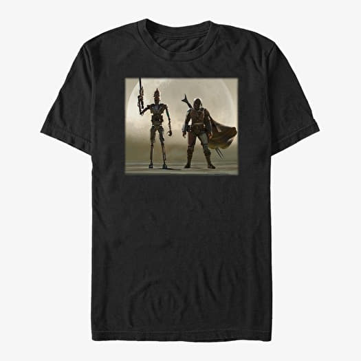 T-shirt Merch Star Wars: Clone Wars - Mando Duo Unisex T-Shirt Black