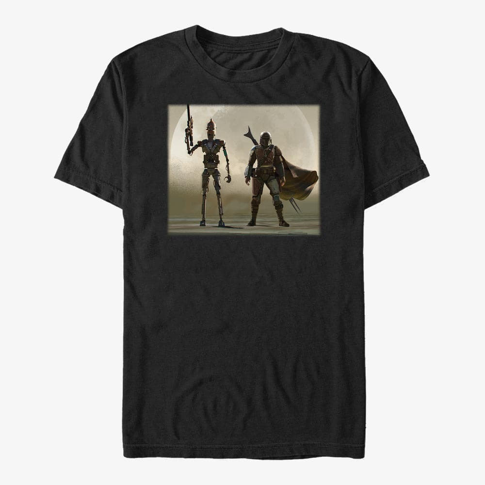 T-shirts Merch Star Wars: Clone Wars - Mando Duo Unisex T-Shirt Black