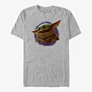 Merch Star Wars: Classic - Orange Ball Unisex T-Shirt Heather Grey