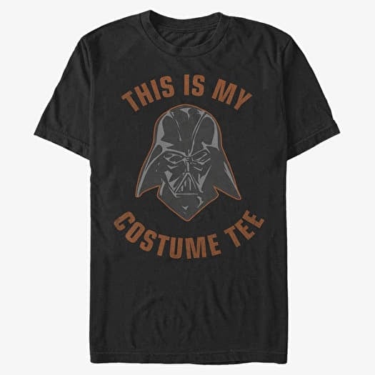 Majica Merch Star Wars: Classic - This Is My Vader Costumer Tee Unisex T-Shirt Black
