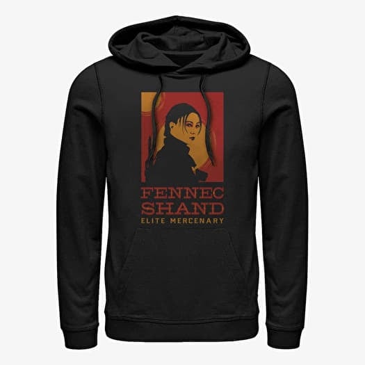 Sweatshirt Merch Star Wars Book of Boba Fett - Fennec Shand Poster Unisex Hoodie Black