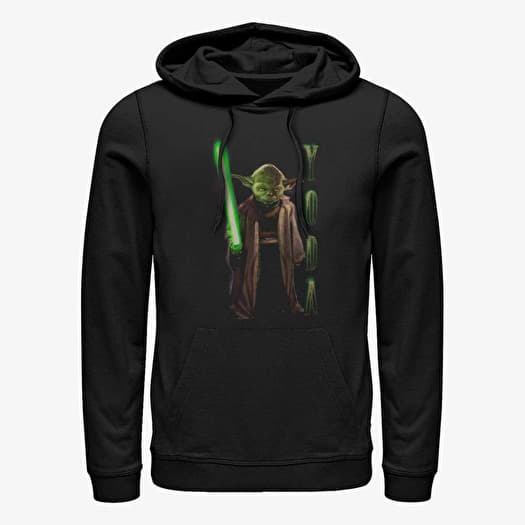 Bluza Merch Star Wars: High Republic - YODA HERO SHOT Unisex Hoodie Black