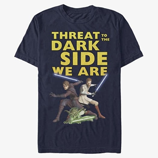 T-shirt Merch Star Wars: Clone Wars - Threat We Are Unisex T-Shirt Navy Blue