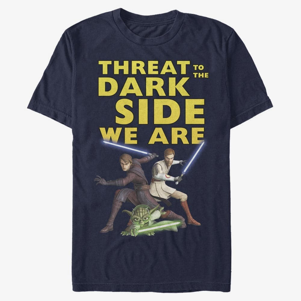 T-Shirts Merch Star Wars: Clone Wars - Threat We Are Unisex T-Shirt Navy Blue