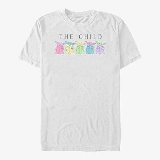 T-shirt Merch Star Wars: The Mandalorian - Trip Child Unisex T-Shirt White