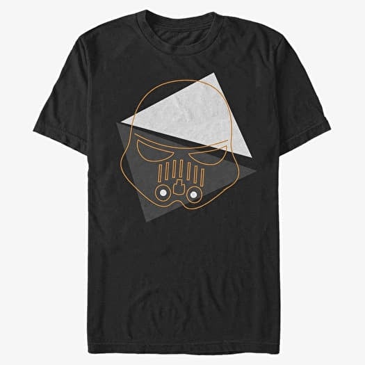 T-shirt Merch Star Wars: Classic - Spooky Trooper Lines Unisex T-Shirt Black