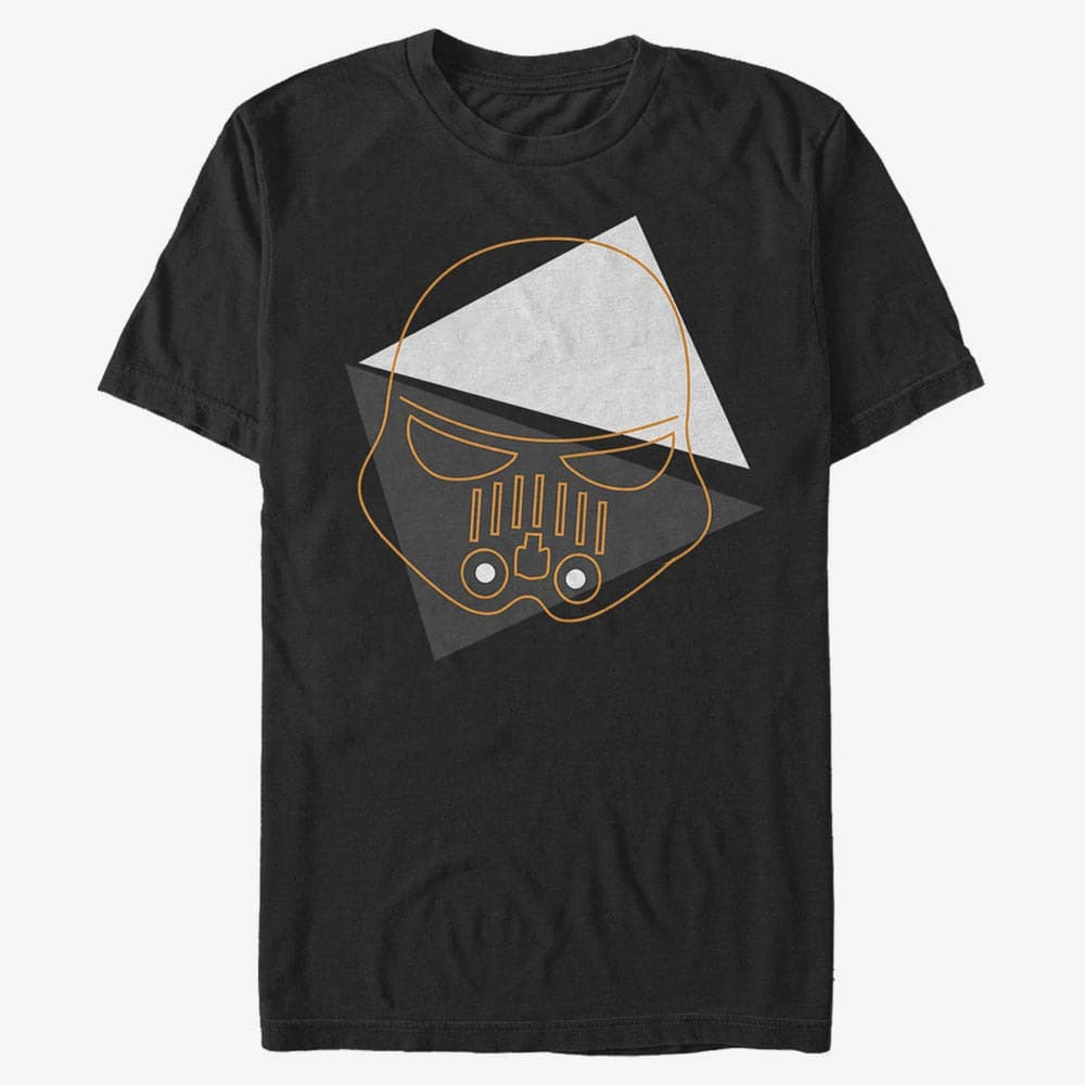 T-shirts Merch Star Wars: Classic - Spooky Trooper Lines Unisex T-Shirt Black