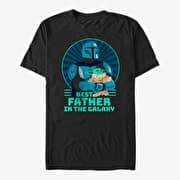 Merch Star Wars: The Mandalorian - Best Father Unisex T-Shirt