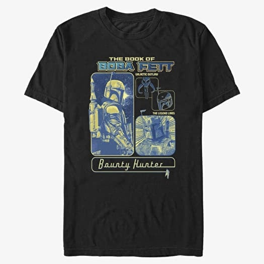 Maglietta Merch Star Wars Book of Boba Fett - Space Bound Unisex T-Shirt Black