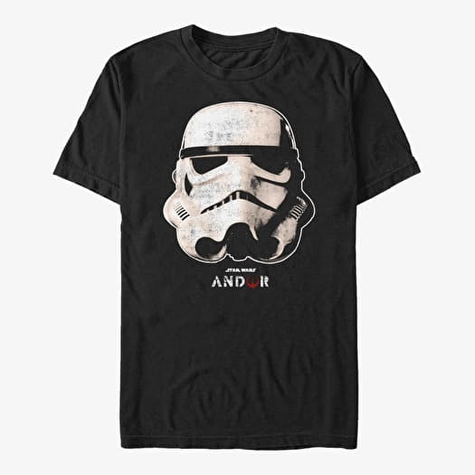 Camiseta Merch Star Wars: Andor - Grunge Trooper Bigface Unisex T-Shirt Black