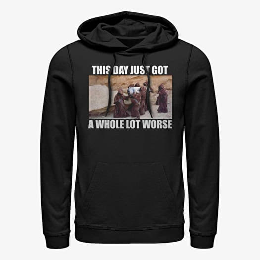 Mikina Merch Star Wars: Classic - Kidnapped R2 Unisex Hoodie Black