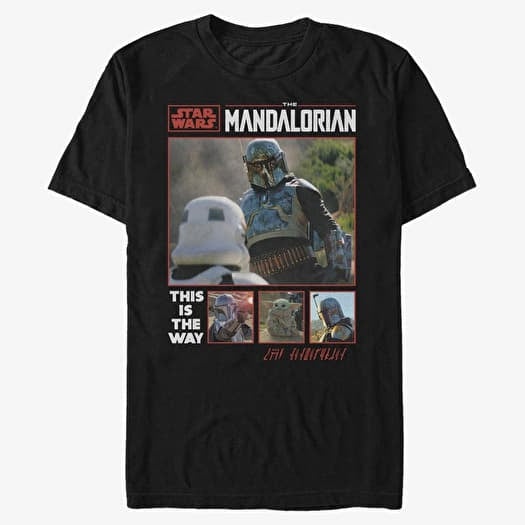 Merch Star Wars: Mandalorian - Fett Returns Unisex T-Shirt Black