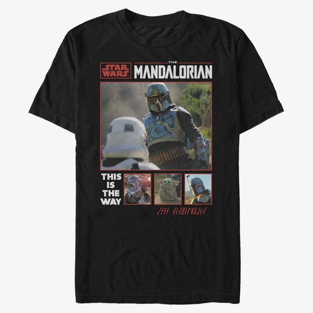 T-Shirts Merch Star Wars: Mandalorian - Fett Returns Unisex T-Shirt Black
