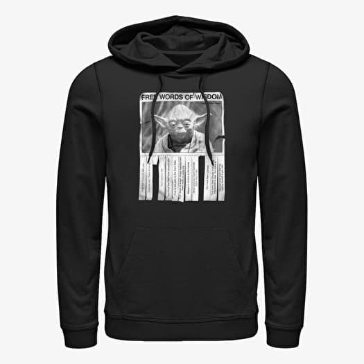 Merch Star Wars - Words of Wisdom Unisex Hoodie Black