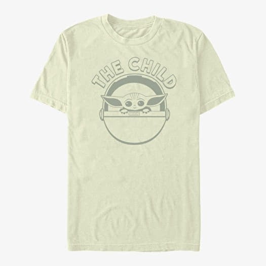 T-skjorte Merch Star Wars: The Mandalorian - The Child Simple Unisex T-Shirt Natural