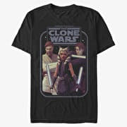 Merch Star Wars: Clone Wars - Hero Group Shot Unisex T-Shirt Black