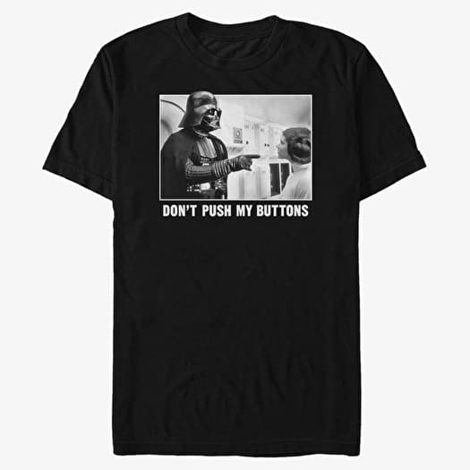 T-paita Merch Star Wars - Button Pusher Unisex T-Shirt Black