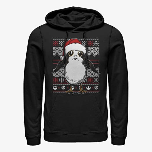 Merch Star Wars: The Force Awakens - Porg Sweater Unisex Hoodie Black