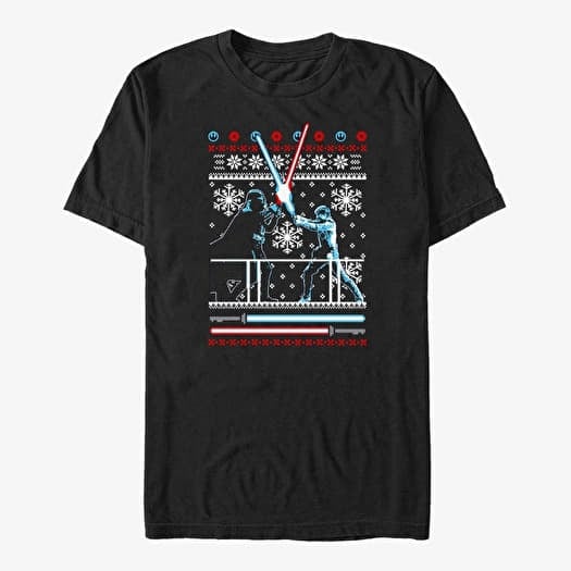 T-shirt Merch Star Wars: Classic - Ugly Feud Unisex T-Shirt Black