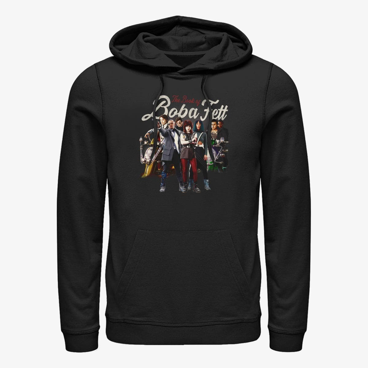 Sweaters Merch Star Wars The Book of Boba Fett - Support Plan Unisex Hoodie Black