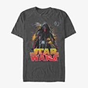 Merch Star Wars: Episode 7 - Emerging Threat Unisex T-Shirt Dark Heather Grey