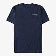 Merch Star Wars: The Mandalorian - Child Card V2 Unisex T-Shirt Navy Blue