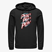 Merch Star Wars: Classic - Pew Pew Pew Unisex Hoodie Black