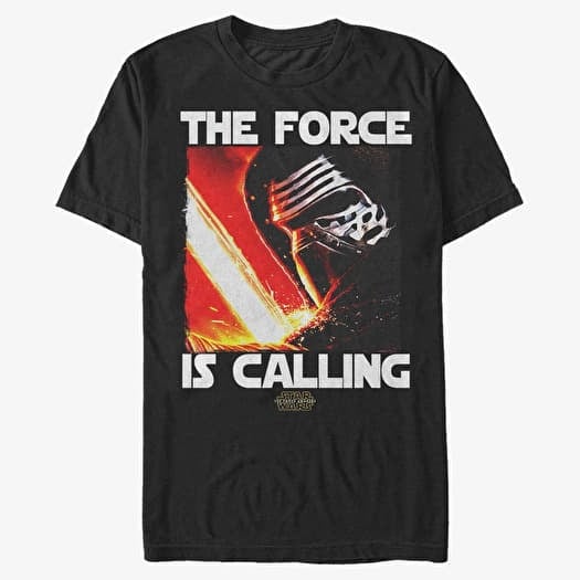 Majica Merch Star Wars: Episode 7 - Force Calling Unisex T-Shirt Black